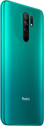 Xiaomi Redmi 9 - Smartphone con Pantalla FHD+ de 6.53" DotDisplay, 4 GB y 64 GB, Cámara cuádruple de 13 MP con IA, MediaTek Helio G80, Batería de 5020 mAh, 18 W de Carga rápida, Verde