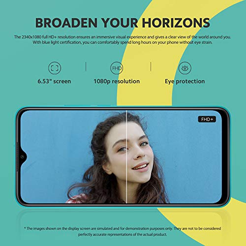 Xiaomi Redmi 9 Teléfono 4GB RAM + 64GB ROM, 6.53” FHD+ Dot Drop Pantalla, Media tek Helio G80 Octa-Core Procesador, 8MP Frontal & 13MP+8MP+5MP+2MP AI Quad Cámara Trasera Versión Global (Verde)