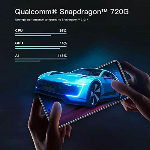 Xiaomi Redmi Note 9 Pro Teléfono 6GB RAM + 128GB ROM, 6,67" Pantalla Completa, Procesador Snapdragon 720G Octa-Core, 16MP Frontal y 64MP + 8MP + 5MP + 2MP AI Quad Cámara Trasera Versión Global (Gris)
