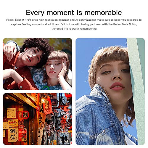 Xiaomi Redmi Note 9 Pro Teléfono 6GB RAM + 128GB ROM, 6,67" Pantalla Completa, Procesador Snapdragon 720G Octa-Core, 16MP Frontal y 64MP + 8MP + 5MP + 2MP AI Quad Cámara Trasera Versión Global (Gris)