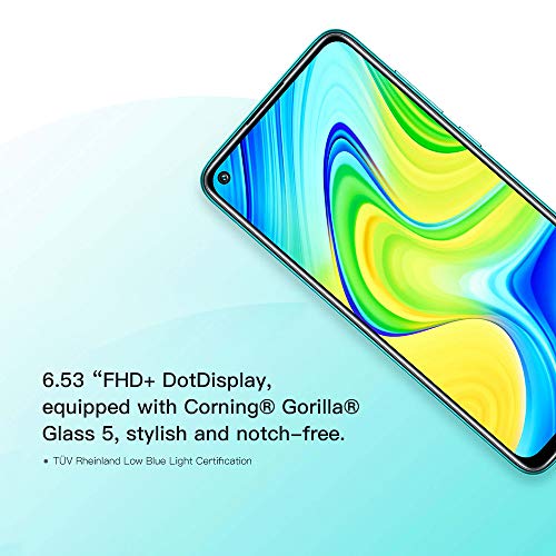 Xiaomi Redmi Note 9 Smartphone 4GB 128GB 48MP Cámara Cuádruple MTK Helio G85 Octa Core 6.53" FHD Blanco (White)