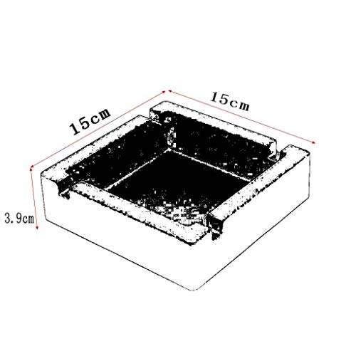 XJJZS Cenicero de Silicona, Caucho de Silicona de Alta Temperatura Resistente al Calor, Cenicero de diseño Redondo Durable (Color : C)