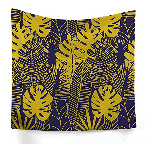xkjymx Tela Colgante Tela Decorativa Planta Tropical Estampado Tapiz Imagen 6 230X150cm