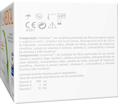 XL-S Medical Captagrasas para Perder Peso, Capta 28% de la Grasa Ingerida (1), Comprimidos para Adelgazar, 1 Mes de Tratamiento, 180 comprimidos