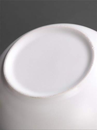 X&L Tarro de Almacenamiento Tarro de Galletas Lata de té de cerámica Lata de té Blanco Mate Grande Café Mermelada de Caramelo Condimento Cocina Tarro de Almacenamiento Sellado-5 5
