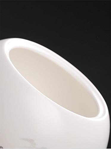 X&L Tarro de Almacenamiento Tarro de Galletas Lata de té de cerámica Lata de té Blanco Mate Grande Café Mermelada de Caramelo Condimento Cocina Tarro de Almacenamiento Sellado-5 5