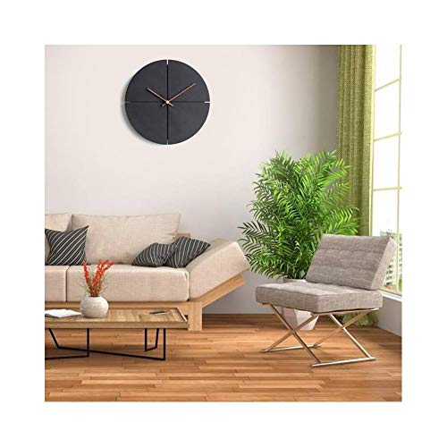 XMBT Reloj de Pared silencioso para el hogar,Relojes de Pared silenciosos Relojes de Pared Decorativos silenciosos Que Funcionan sin Pilas Reloj Decorativo Reloj de Pared clásico Retro