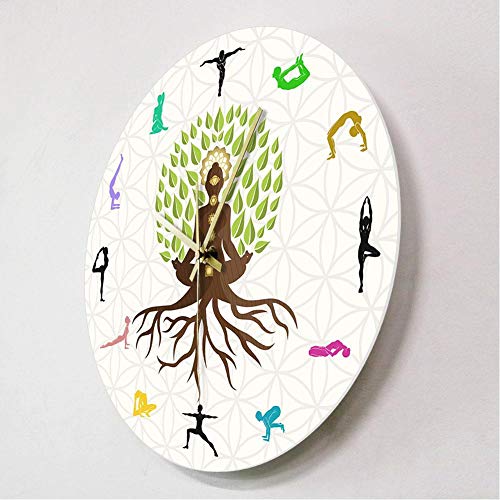 XMBT tictac Reloj de Pared Universal Movimiento de Cuarzo,Cocina Sala de Estar Interior Relojes Decorativos Relojes Decorativos de Pared sin Marco Modernos e innovadores Reloj con Pilas