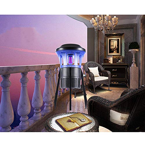 XMY Ganadería Ventilador UV cultiva lámparas de Mosquitos Brillante Camiseta Soporte de cinturón Interior y Exterior Mosquitocide