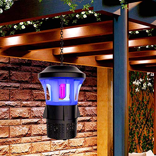 XMY Ganadería Ventilador UV cultiva lámparas de Mosquitos Brillante Camiseta Soporte de cinturón Interior y Exterior Mosquitocide