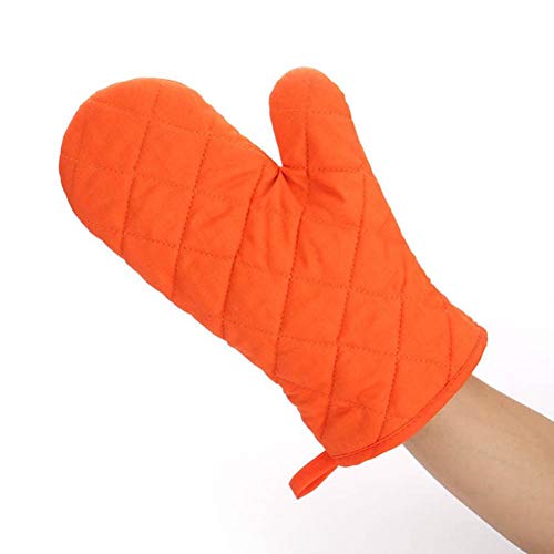 XMYNB Guantes de microondas Horno De Microondas Guantes De Cocina Blanco Cocina Herramienta Desplazar 1Pcs Refractarios Guante De Algodón,Verde