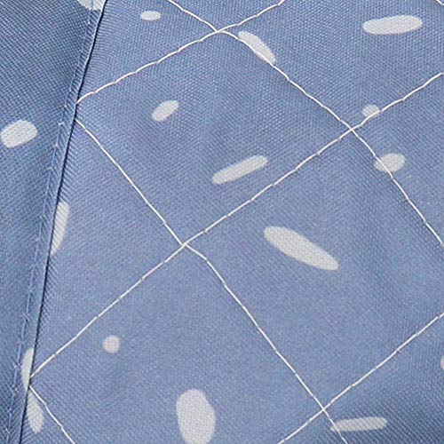 XMYNB Guantes de microondas Slip Conjunto Guante De Cocina, Cocina De Los Mitones Guantes Profesionales Refractarios De Cocina Caliente El Horno Protección De Las Manos Resistente,Azul