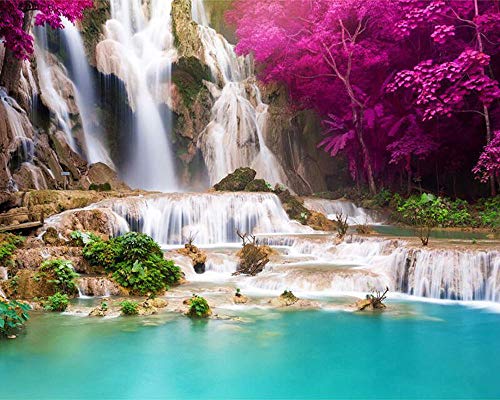 Xtimi Tienda De Juguetes - 3D Puzzle 1000 Piezas Madera Puzzles Para Adultos Rompecabezas Bebe Señor De Cumpleaños - Cascada Al Lado De Redwood