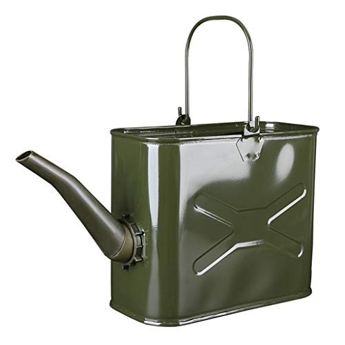 Xu Yuan Jia-Shop 14/15 litros Calidad Bidón Verde de Metal portátil del depósito de Gasolina de contenedores de Agua (tamaño : 14 Litre)