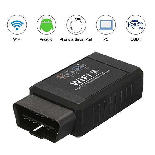 XuCesfs Best OBD OBDII - Detector de herramientas de detección de conexión wifi para IOS Android Windows