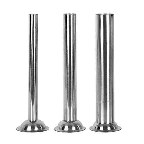 Xuebai Picadora de Carne de Acero Inoxidable, máquina para Hacer Salchichas, cortadora de Alimentos, Soporte, Piezas de fijación 7#