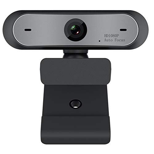 XY-M Webcam Full HD,con Enfoque Automático Y Micrófono De Reducción De Ruido,Diseño Plegable, Giratorio De 360 Grados,para Reunión,Curso por Internet,Grabación, Clase En Línea