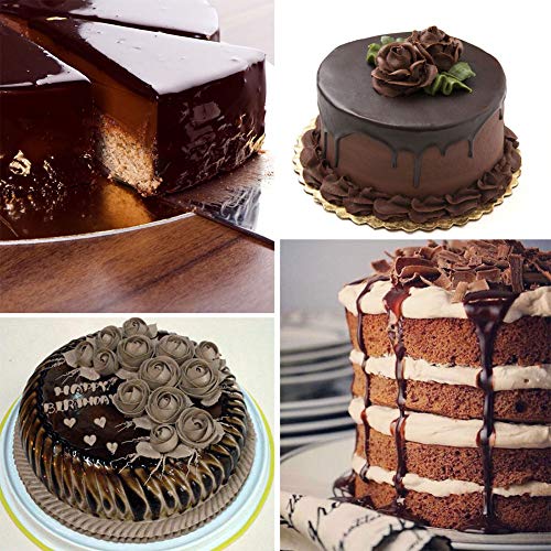 XYDZ Moldes para Pasteles, 3 Piezas Redondo Spring Forma Set, Molde de Horno Desmontable/Sartén para Pasteles Cake con Doble Capa Antiadherente (24cm/26cm/28cm)
