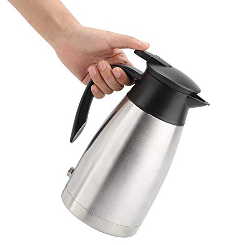 XYSQWZ Hervidor Eléctrico 1000ml Hervidor De Agua Eléctrico Portátil De Acero Inoxidable Hervidor De Agua Eléctrico Universal Hervidor De Agua Calentador Eléctrico Hervidor De Agua Calentador De Agua