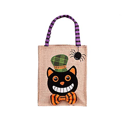XYYWSJ Decoración Apoyos for niños Azúcar Calabaza Bolsa de Asas Creativa (Color : D)
