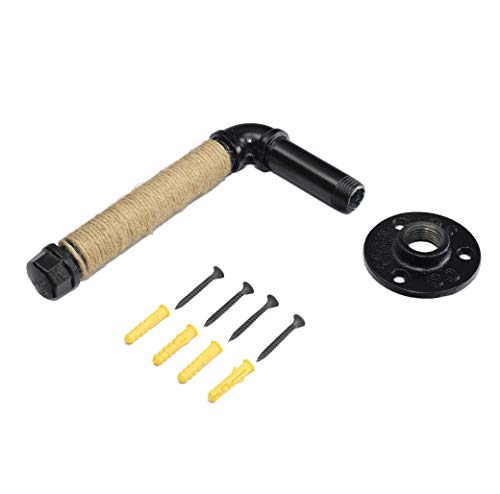 Y-Nut Baño Portarollo Papel Higiénico Sujetador de Papel Montura de Pared, Portarollos cocina accesorios baño ,Soporte rollo papel industrial pared ,soporte papel higienico
