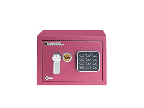 Yale YSV/170/DB1/P Caja de Seguridad a Mobile, Rosa, XS