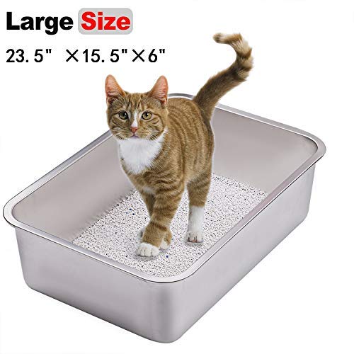 Yangbaga Arenero Gigante Gato Aseo Gatos Conejo (60 * 40 * 15cm)