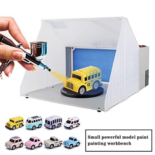 YAOBLUESEA Extractor de aerógrafo 3m³ / min Filtro de Color Vapor de Pintura W420 para neblina de Pintura Filtro de Recambio de Aire Exterior Aerosol de Aire Exterior
