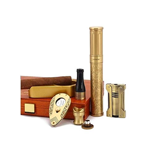 YASE-king de la Caso cigarro cenicero del cigarro, la Personalidad Creativa de Tendencia Metal Humo Comedero, Caja de múltiples Funciones del Cigarrillo y Tabaco Clip decoración, Fumador