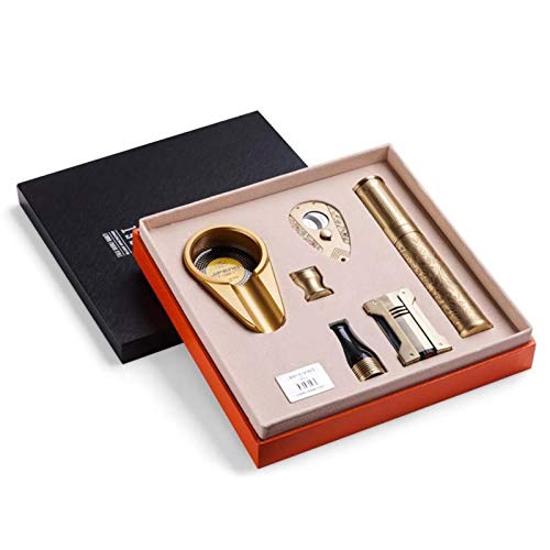 YASE-king de la Caso cigarro cenicero del cigarro, la Personalidad Creativa de Tendencia Metal Humo Comedero, Caja de múltiples Funciones del Cigarrillo y Tabaco Clip decoración, Fumador