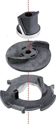 YATO YT-85350 - Bomba sumergible con tocador para agua sucia, 750w