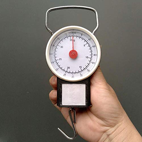 YBZS 1Pcs 22Kg Balanza De Resorte Portátil Creativo De La Manera Que Cuelga del Hogar De Mano Mecánico Mini Primavera Escalas Novedades para La Cocina