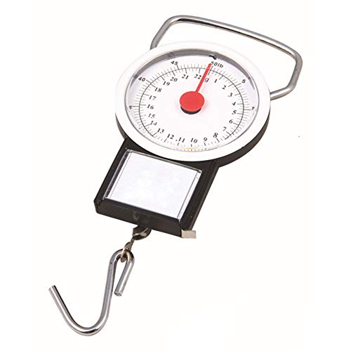 YBZS 1Pcs 22Kg Balanza De Resorte Portátil Creativo De La Manera Que Cuelga del Hogar De Mano Mecánico Mini Primavera Escalas Novedades para La Cocina
