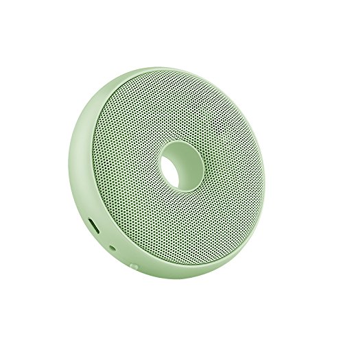 Yebobo Purificador de Aire Hogar Donut EléCtrico Refrigerador PortáTil para Coche Generador de Ozono (Verde)