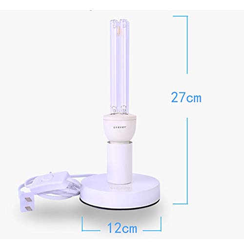 YHFX3 Lámpara de desinfección - hogar 360 Grados además de lámpara de esterilización insecticida de cucarachas 3 (Color : Ozone+Timing)