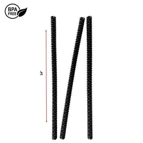 YHK Protector de rejilla de horno de silicona de paquete de 3 - Escudo de rejillas de metal resistente al calor - Accesorios inteligentes que protegen su brazo contra quemaduras en sus hornos