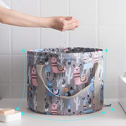 YH&YX Portátil Viaje Bañera De Pie,Plegable Bañera De Pie Lavamanos De Pies Impermeable Bañera De Remojo para Los Pies para Remojar El Pie-f 30x20cm(12x8inch)