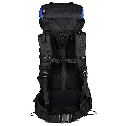 YI-WAN Carga aligeramiento Bolsa de montañismo Deportivo for Hombres y Mujeres Bolsa de montañismo Molecular extraíble for Actividades al Aire Libre de Gran Capacidad (Color : Blue)