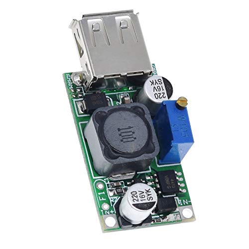 YI-WAN Piezas de adaptación DC-DC convertidor del Alza 3V hasta 5V for 9V 2A Tensión de Salida USB Paso hasta Litio batería de Refuerzo Accesorio del módulo