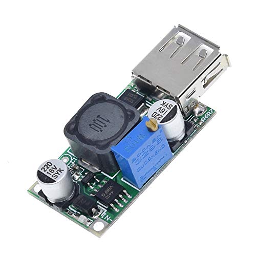 YI-WAN Piezas de adaptación DC-DC convertidor del Alza 3V hasta 5V for 9V 2A Tensión de Salida USB Paso hasta Litio batería de Refuerzo Accesorio del módulo