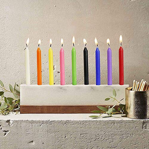 YIHANG 60 velas de hechizo de colores surtidos pequeñas sin goteo para campanillas, magia, congregación, luz de velas, rituales, decoraciones de fiesta (10 colores) de 10 pulgadas de altura