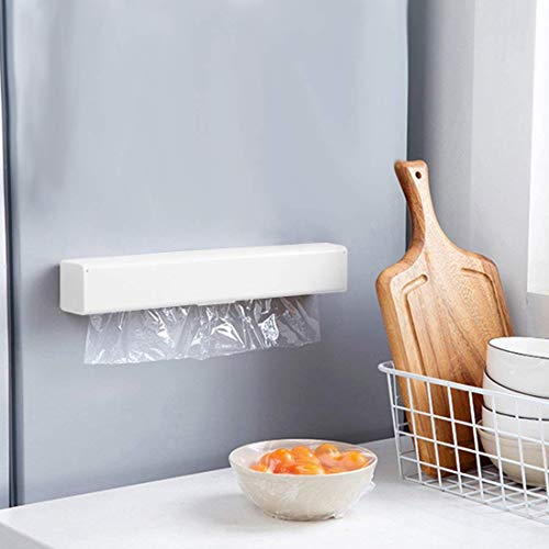 Yinong Cortaláminas de plástico con Magnética,Portarrollos Film Papel de Aluminio y Película Alimentos