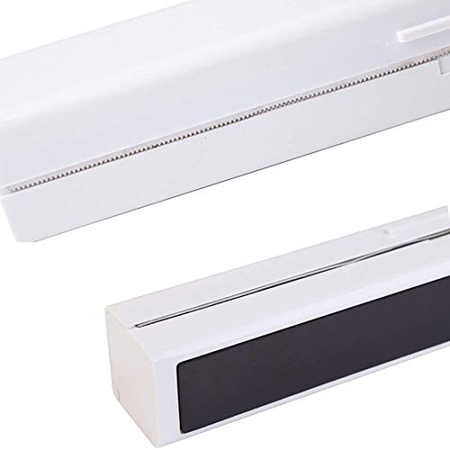 Yinong Cortaláminas de plástico con Magnética,Portarrollos Film Papel de Aluminio y Película Alimentos