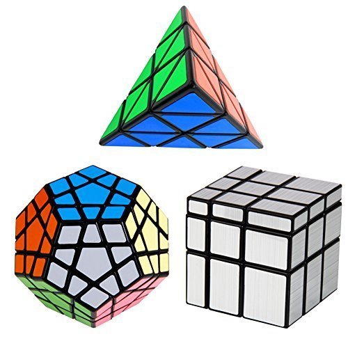 YKL WORLD YIKAILIN046FR - Juego de cubos, Multicolor, Paquete de 3 cubos