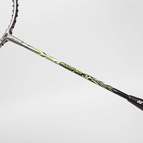 Yonex Muscle Power 2 Junior - Raqueta de bádminton (64,8 cm), Color Amarillo Brillante