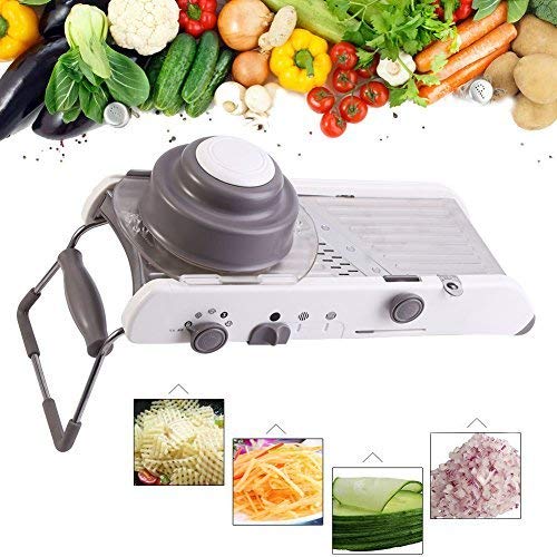 Yosoo Multi-Functional Vegetales Mandoline Slicer Fruit Peeler, Herramienta de Cocina Profesional Cortador de Alimentos