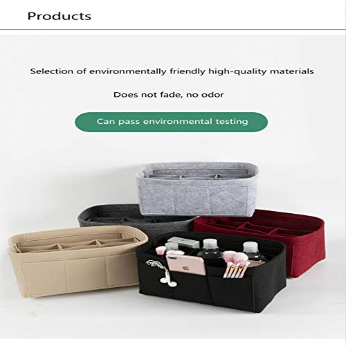 YOUYUANF Almacenamiento Fieltro Bolsa de cosméticos Bolsa de Fieltro Multifuncional Personalizada Bolsa de Almacenamiento de Fieltro Bolsa de Fieltro Bolsa Intermedia