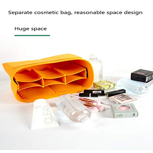 YOUYUANF Almacenamiento Fieltro Bolsa de cosméticos Bolsa de Fieltro Multifuncional Personalizada Bolsa de Almacenamiento de Fieltro Bolsa de Fieltro Bolsa Intermedia