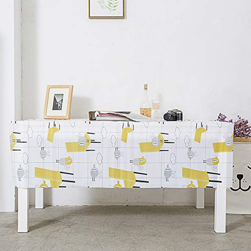 YOUYUANF mantelesMantel Cocina Decoración Mantel Mesa Rectangular Tela 150x180cm