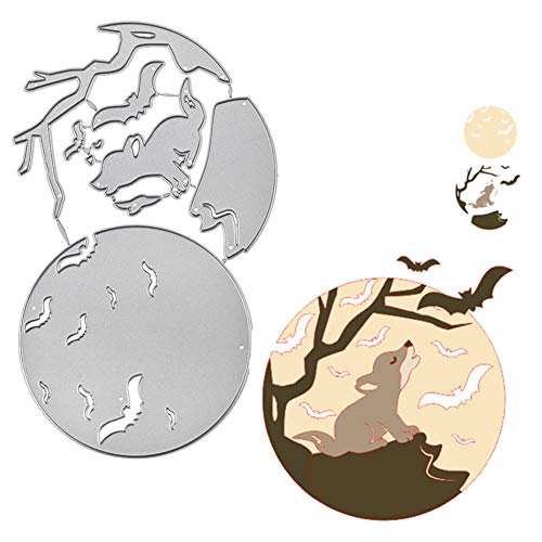 YQCZ Molde de Corte Animal Perro Muere Murciélago Troqueles De Corte De Metal para Hacer Tarjetas Scrapbooking En Relieve Cortes Stencil Craft Nueva Decoración